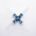 940-нм ІК-світлодіодний 5-міліметровий наскрізний отвір, синій об'єктив 0,4 Вт