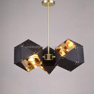 Modern Simple Ceiling-Mounted Round Aluminum Pendant Lights