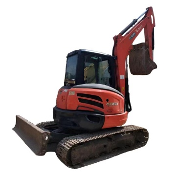 Hot Sale: Used Original Japan Red Mini KUBOTA KX163 6.3 TON Excavator