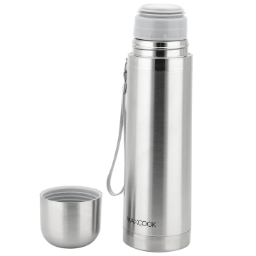 MAXCOOK 500ML BRAMANHA TERMAL DE AÇO ANTECIMENTO - GRANHEIRA DE ÁGUA ISULADA DE LUZULO AS VIROUUM
