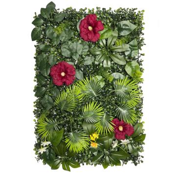 Linwoo Rolled Flower Wall Silk Flower Material de la boda del escenario del escenario