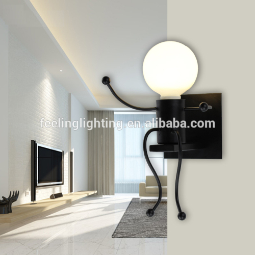 New products modern brief Children room wall lamp e27 with good price