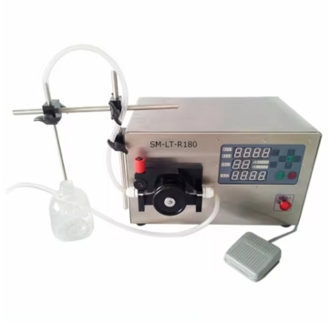 Piccola pompa peristaltica a testa singola semi-automatica macchina liquida