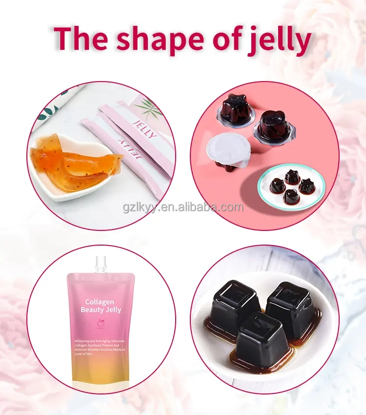 OEM/ODM Small molecule Collagen peptide Jelly skin elasticity Bird nest collagen peptide jelly stick