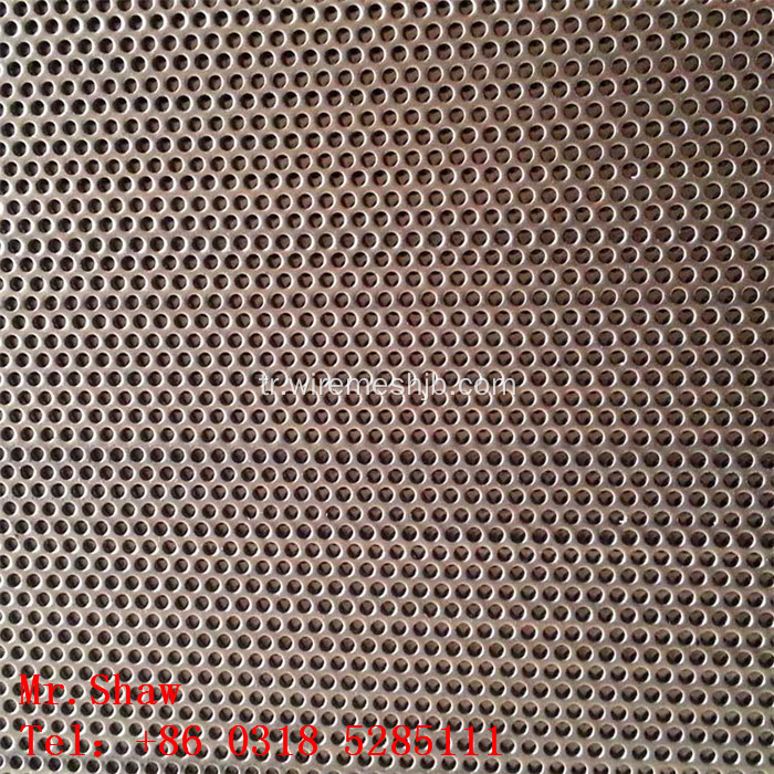 Yuvarlak / Kare / Altıgen Delikli Metal Mesh