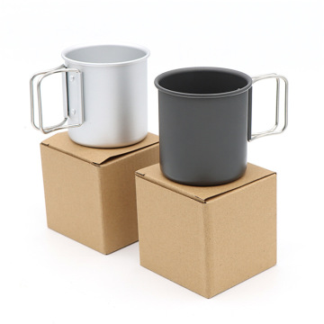 300ML Portable Camping Mug: Reusable, Insulated Water Bottle for Outdoor Activities
