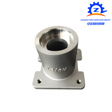 Precision stainless steel machined bracket