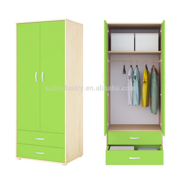 wooden bedroom kid wardrobe design