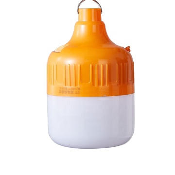Camp LED Bulb Lights: Bivouac Lamp with Battery-Powered Plastic Housing