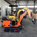 konstruksi kecil 0.8ton 1ton 1.5ton mini crawler excavator