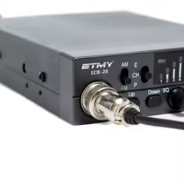 ETMY ECB-28 27MHz CB Mobile Radio - 5W 12V AM/FM Ham Radio