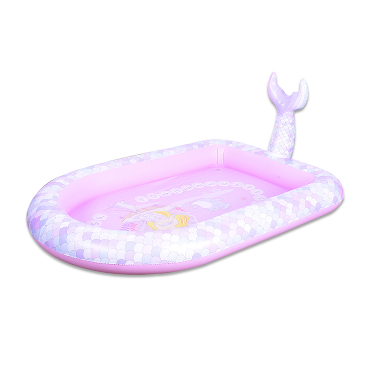 Piscina inflatable cù Sprinkler Baby Girl