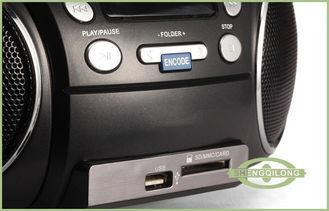 Top-loading Rotary Volume Control Portable DVD Radio Player