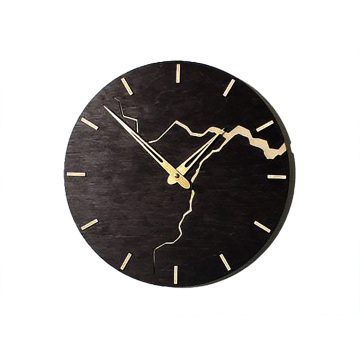 Customizable Fashionable Wooden Wall Clock for Home Decor