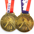 Médailles de course personnalisées personnalisées