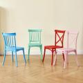 Colorful X Shape Armchair for Outdoor Use