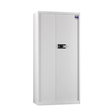 Gabinete de arquivo de metal de duas portas seguro com bloqueio eletrônico de impressão digital para uso do escritório