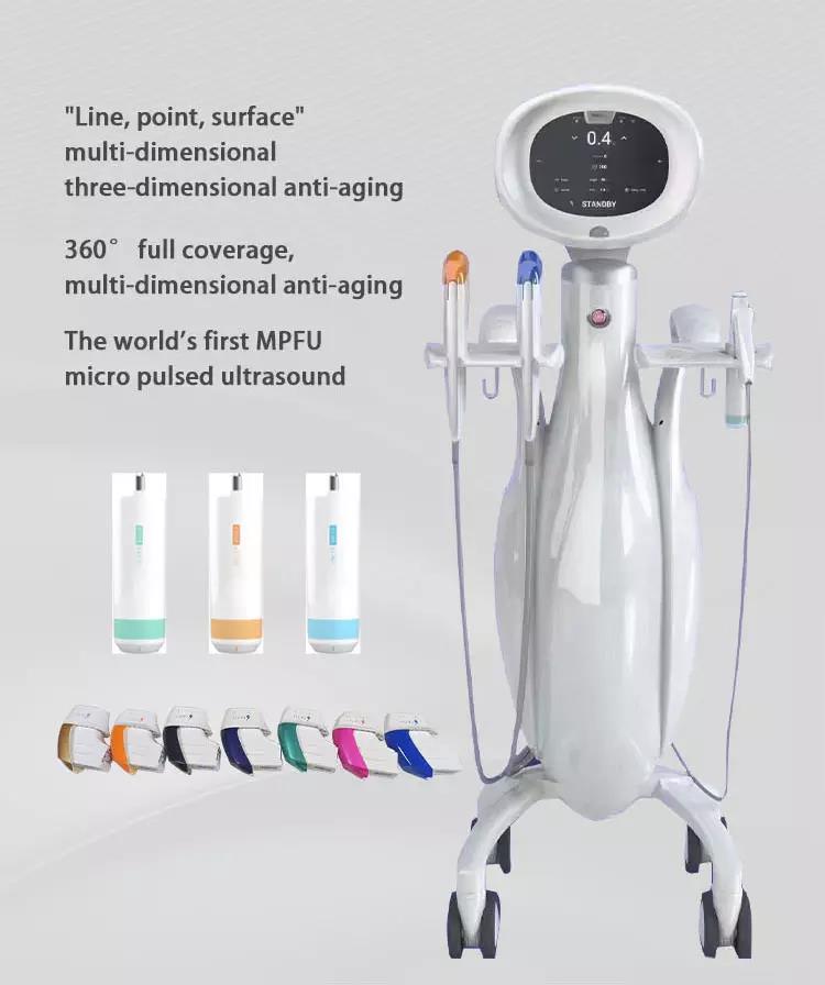 Non-invasive ultraformer mpt ultra booster MMFU Thermal facial lifting body contouring hifu machine