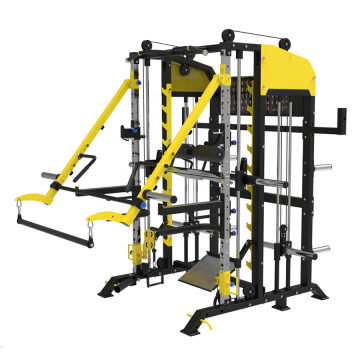 Dinuo Wholesale: ระบบ Multi-Gym ที่ครอบคลุม-สายเคเบิลครอสโอเวอร์, เครื่อง Smith และอุปกรณ์ฝึกยกน้ำหนักแบบโหลดแผ่น