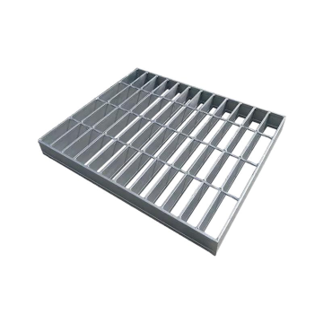Hot Dipped Galvanized Steel Grating Flooring Platforms for Environmental Engineering
