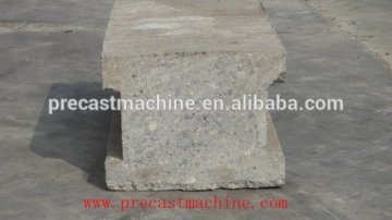 concrete H beam fence wall making machine