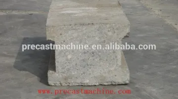 concrete H beam fence wall making machine