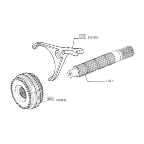Auto Parts Manual Transmission Synchronizer Assembly for NEW HOLLAND Tractor