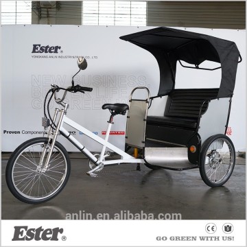 ESTER Unique Pedal Passenger 2016 new electric rickshaw battery