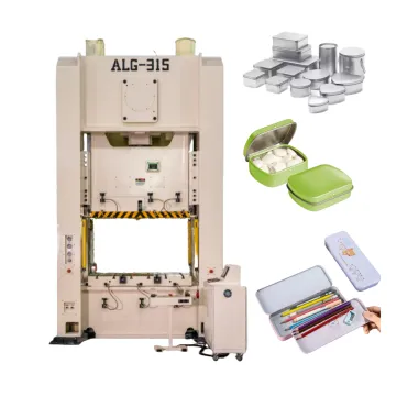 Customizable Candy Box & Pencil Case Punching Machine Production Line