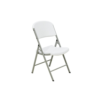 Classic Commercial Folding Chair White Granite