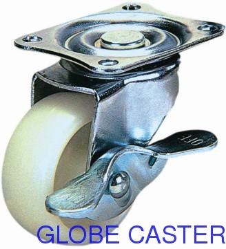 3 inch Light duty Nylon Castor Wheel(white),Fit for Furnitures,MOQ:500