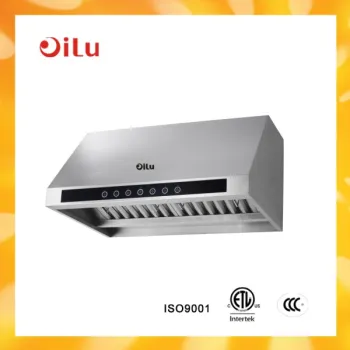 ETL Certified Proffessional Stainless Steel Wall Mounted Cooker Hood