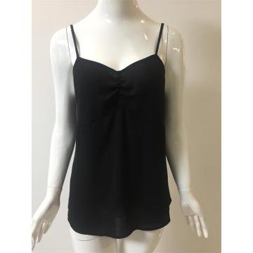 Solid CDC Vest in Color Black