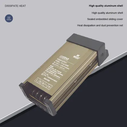 12V 200W Rainproof Power Supply for Outdoor LED Lighting and Transformers