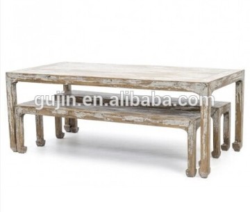 Vintage Furniture Distressed Dining table