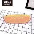 Personalised Pencil Case Colorful waterproof fruit style PU leather pencil case Factory