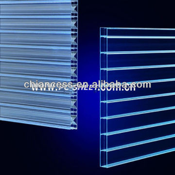 High transparent polycarbonate hollow pc easyclean sheet from china