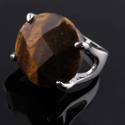 2012 High Fashion Jewelry Big Topaz Stone Rings Xld-724
