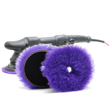 3inch North Wolf Car care purple car polishing wool buffing pads