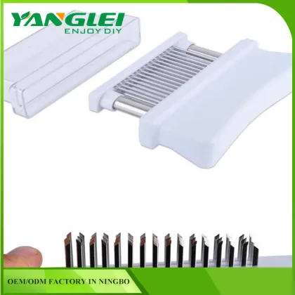 Tender Loving Handheld, 48-Blade Precision Meat Tenderizer