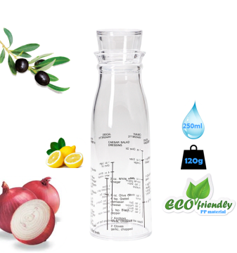 250ml smart Dressing Measuring Cup Bottle