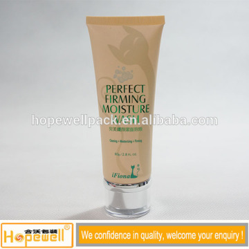 PE plastic tube for concealer container , plastic tube containers for cosmetics, soft cosmetics packaging plastic containers