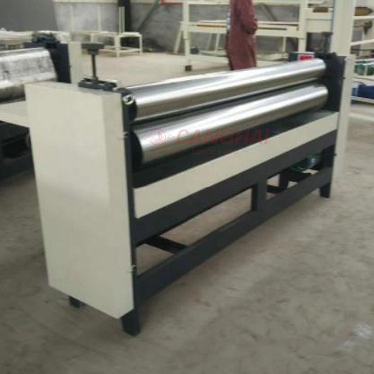 Manual paper pasting machine