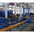 Steel Structure Fabrication H Beam Assembling Machine