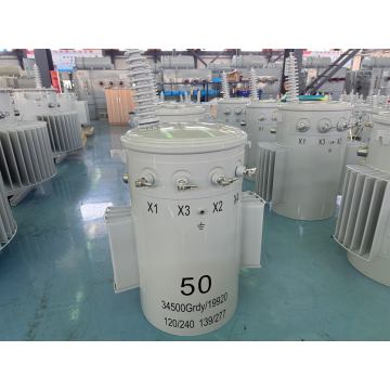 Transformator montat pe stâlp 50kVA 34500Grdy/19920V