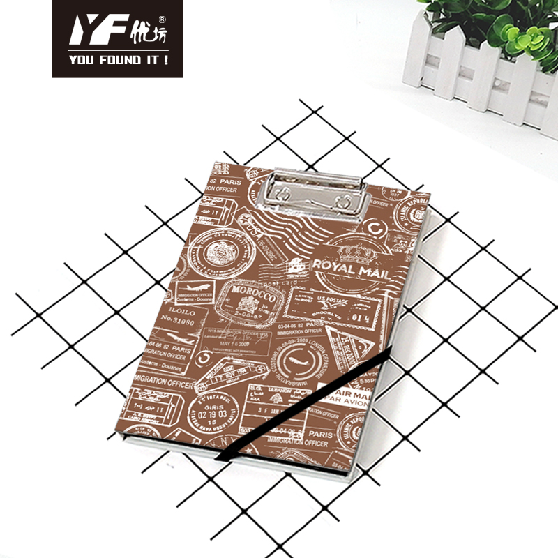 Пользовательский ретро -стиль Postmark Style милый A5 Building Building Loak Leaf Leaf Leaf Book Book Diary