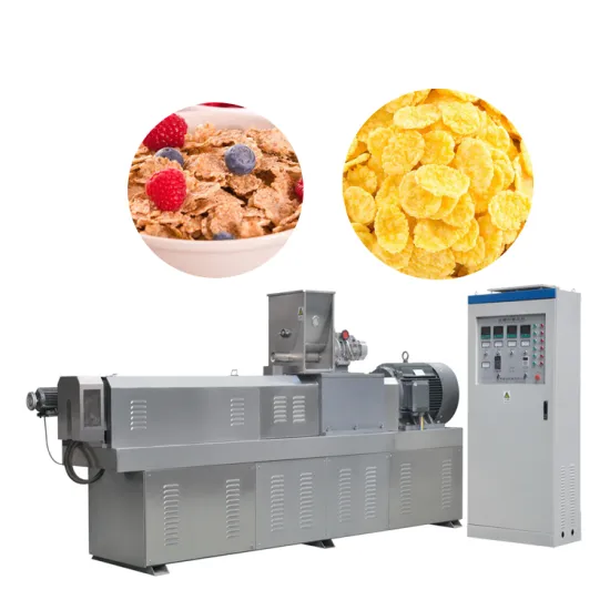 High-Capacity Twin Screw Extruder: A Comprehensive Solution for Corn Flake and Breakfast Cereal Manufacturing