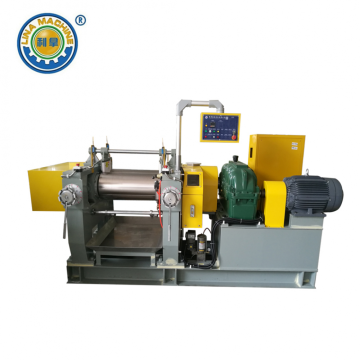 Emergency Stop Rubber Mill with Stock Blender