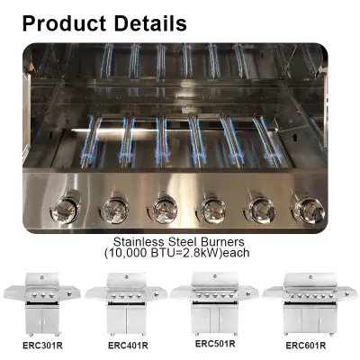 Outdoor Kitchen Cabinets Japanese Grill Built in Chef BBQ Grill