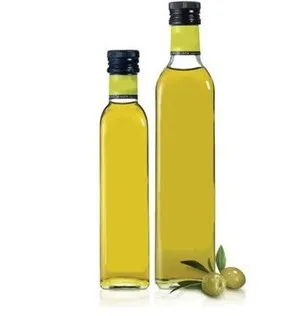 high quality square glass bottles of olive oil sesame oil Fruit vinegar bottle with caps